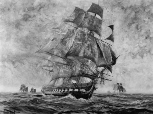USS CONSTITUTION  NH 54592