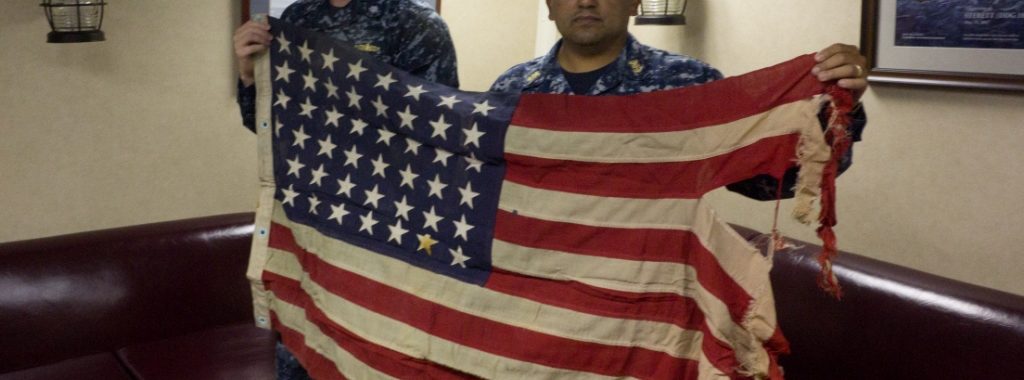 Sterett Guadalcanal Flag