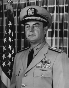 Then-RADM Frederick Harlfinger, in a 1963 photo. NHHC L-File.