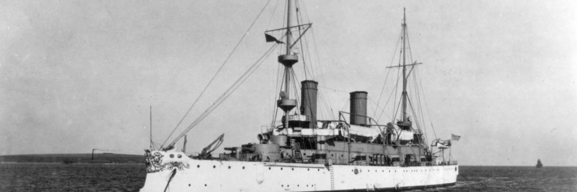 USS Olympia, 1902. NH 42514