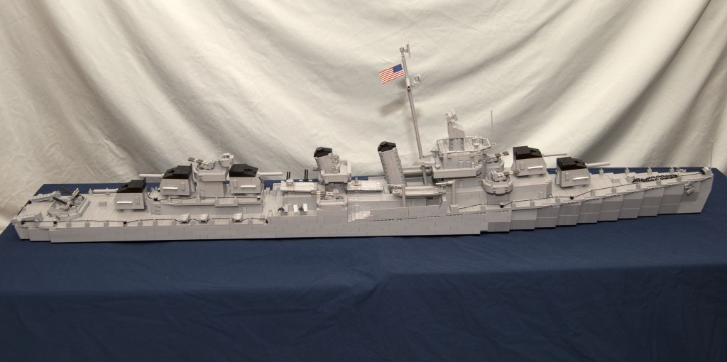 LEGO USS Fletcher 1