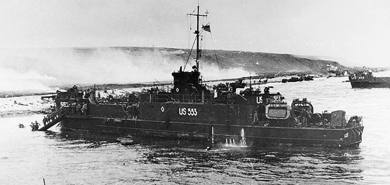 LCI D-Day 80-G-421288