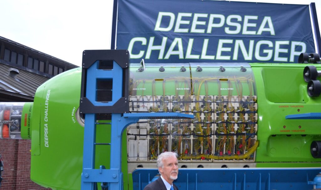 Director James Cameron and Record Setting Deepsea Challenger