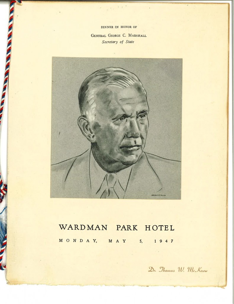 GeorgeCMarshallDinnerProgram-92-8-15_Page_1