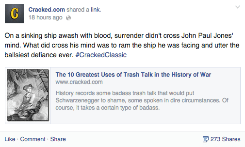 Screenshot via Cracked.com Facebook Site