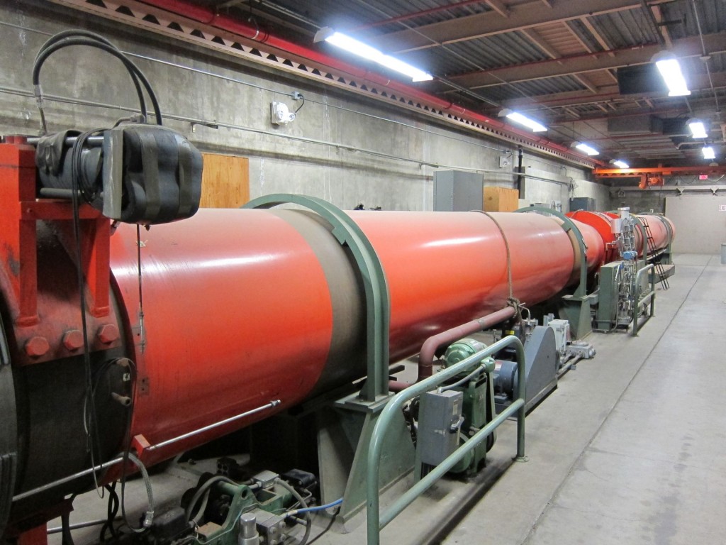 16"/45 Cal. MK 6 Gun at NASA's AMES Research Facility (Photo by Bob Fish)