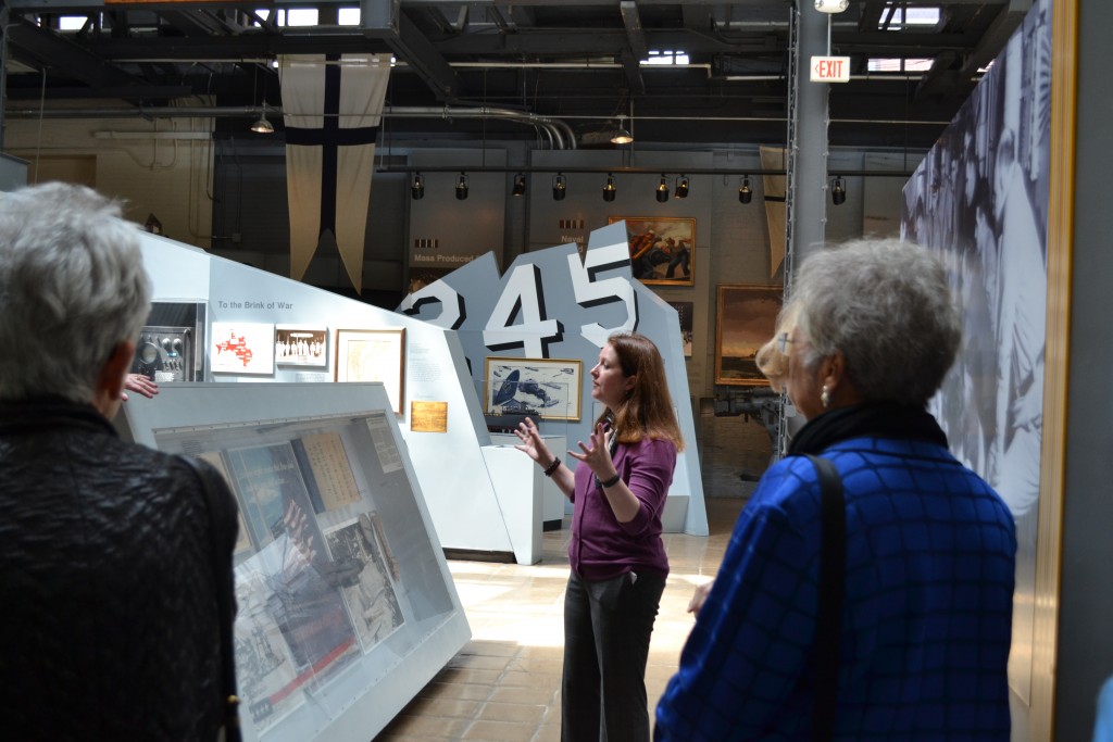 NMUSN Curator Jennifer Marland.